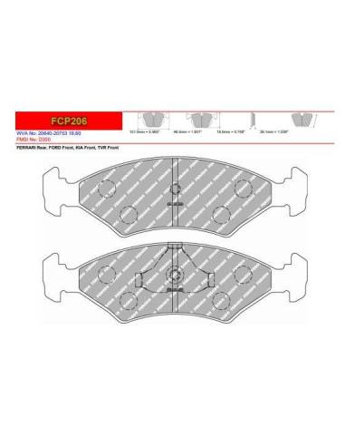 Pastillas FERODO RACING DS2500 para...