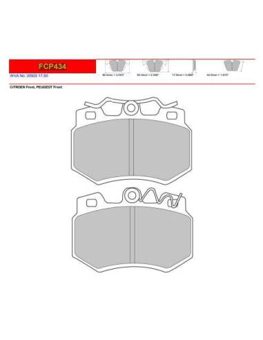 Pastillas FERODO RACING DS2500 para...