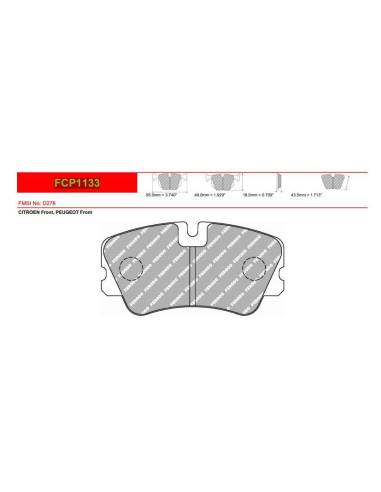 Pastillas FERODO RACING DS2500 para...