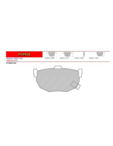 Pastillas FERODO RACING DS2500 para...