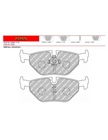 Pastillas FERODO RACING DS2500 para...