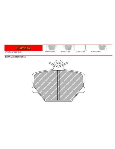 Pastillas FERODO RACING DS2500 para...