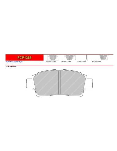 Pastillas FERODO RACING DS2500 para...