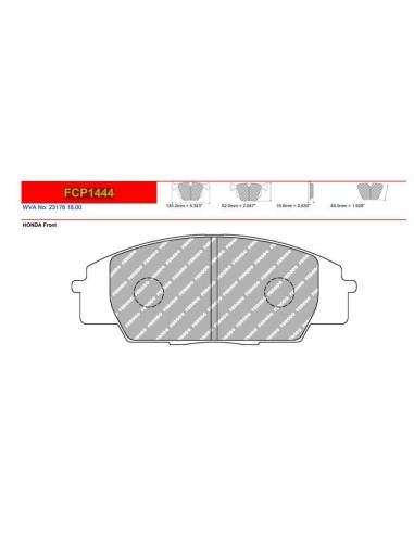 Pastillas FERODO RACING DS2500 para...