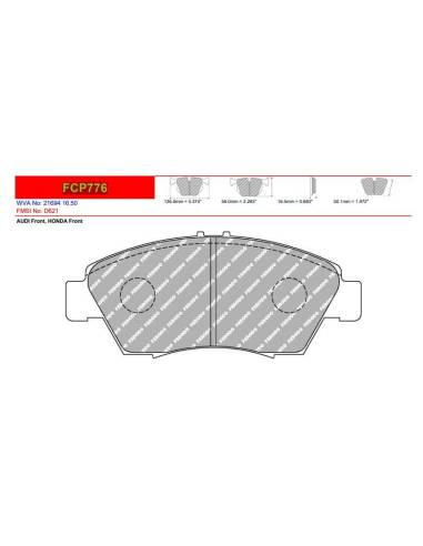Pastillas FERODO RACING DS2500 para...