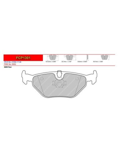 Pastillas FERODO RACING DS2500 para...