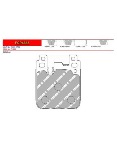 Pastillas FERODO RACING DS2500 para...