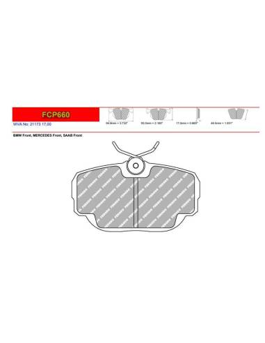 Pastillas FERODO RACING DS2500 para...