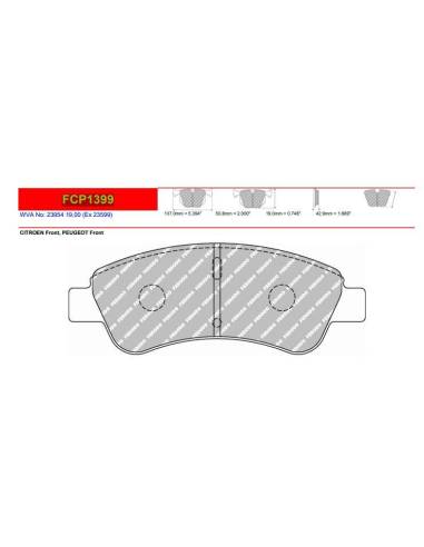 Pastillas FERODO RACING DS2500 para...