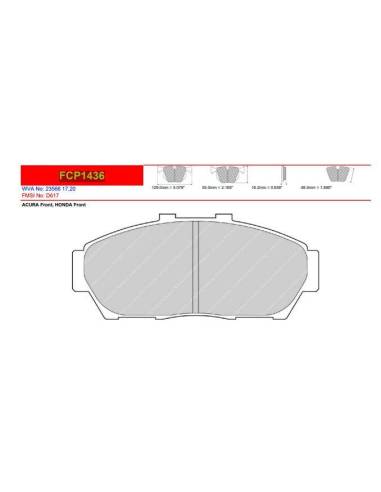 Pastillas FERODO RACING DS2500 para...