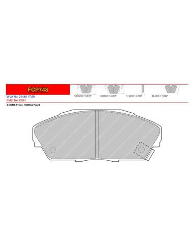 Pastillas FERODO RACING DS2500 para...
