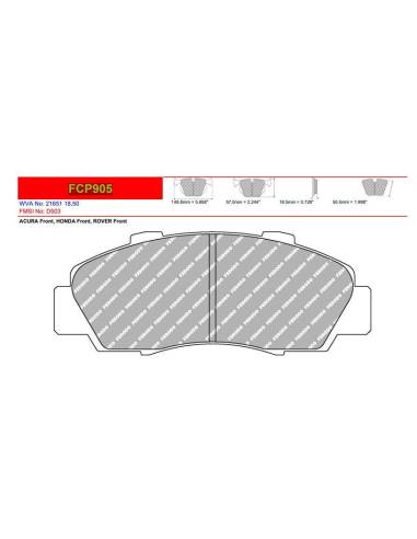 Pastillas FERODO RACING DS2500 para...