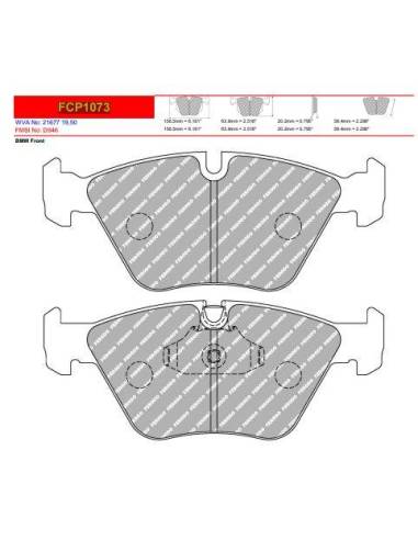 Pastillas FERODO RACING DS2500 para...