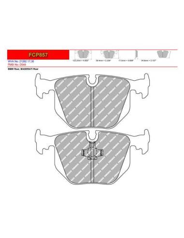 Pastillas FERODO RACING DS2500 para...