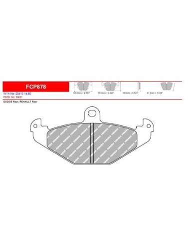 Pastillas FERODO RACING DS2500 para...