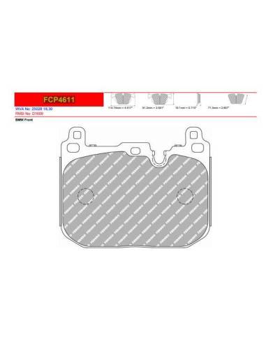 Pastillas FERODO RACING DS2500 para...