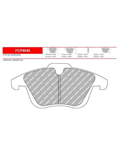 Pastillas FERODO RACING DS2500 para...