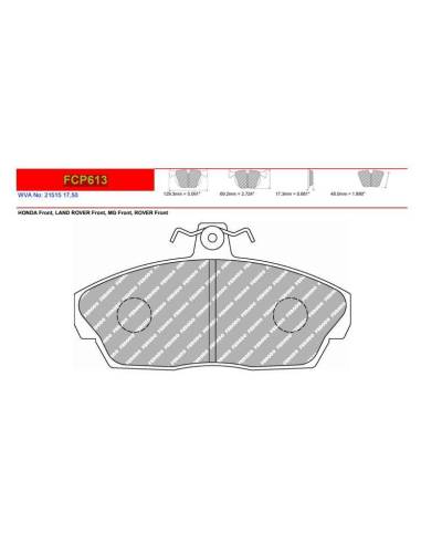 Pastillas FERODO RACING DS2500 para...