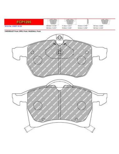 Pastillas FERODO RACING DS2500 para...