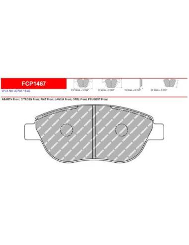 Pastillas FERODO RACING DS2500 para...