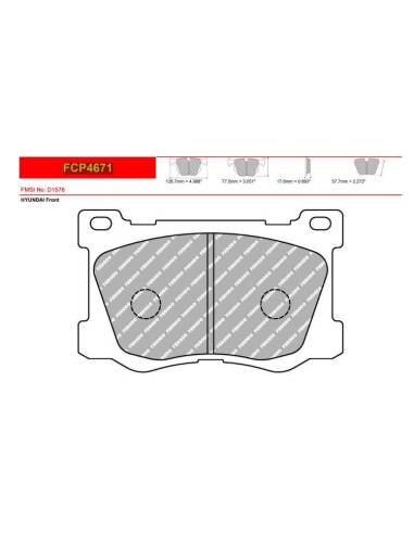 Pastillas FERODO RACING DS2500 para...
