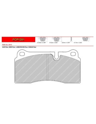 Pastillas FERODO RACING DS2500 para...