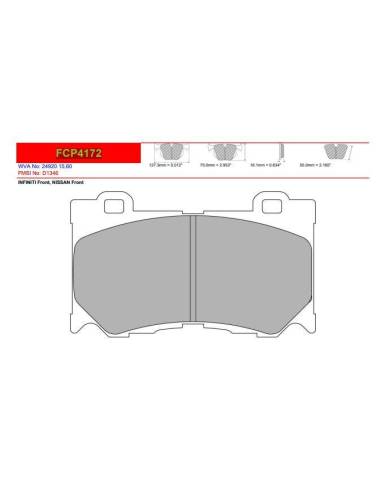 Pastillas FERODO RACING DS2500 para...