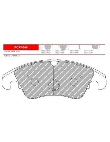 Pastillas FERODO RACING DS2500 para...