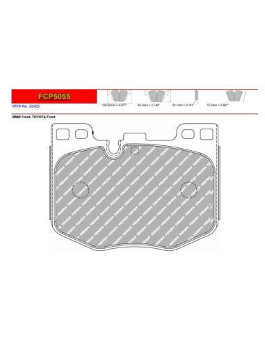 Pastillas FERODO RACING DS2500 para...