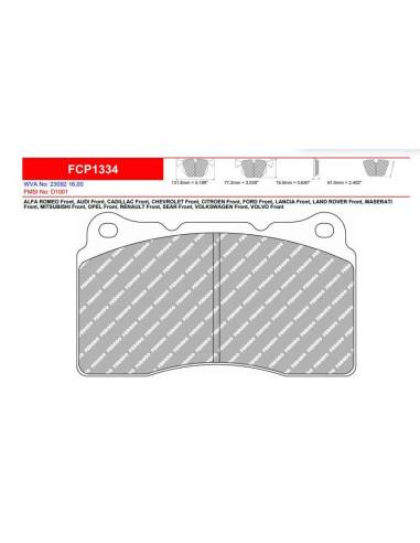 Pastillas FERODO RACING DS2500 para...