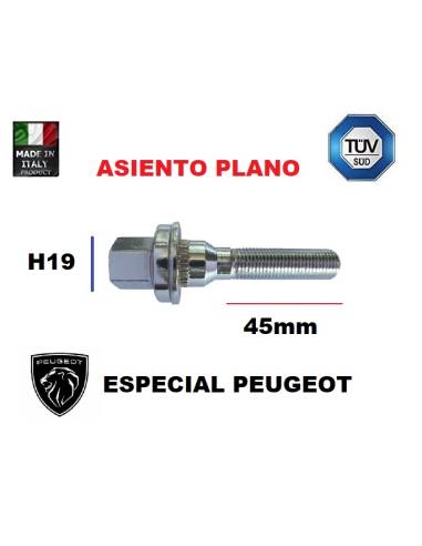 Tornillo Plano PEUGEOT 12x125x45mm - H19