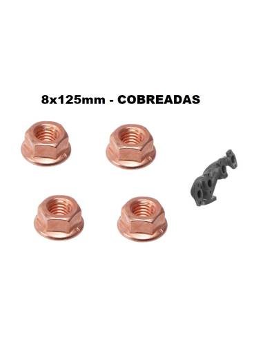Tuercas Cobreadas ESCAPE - 8x125mm