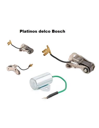 Platinos Delco Bosch + Condensador...