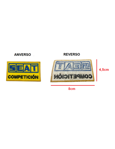 Parche Bordado en Hilo - SEAT...