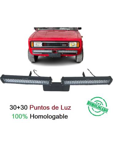 Pack Faros Largo Alcance con Soporte...