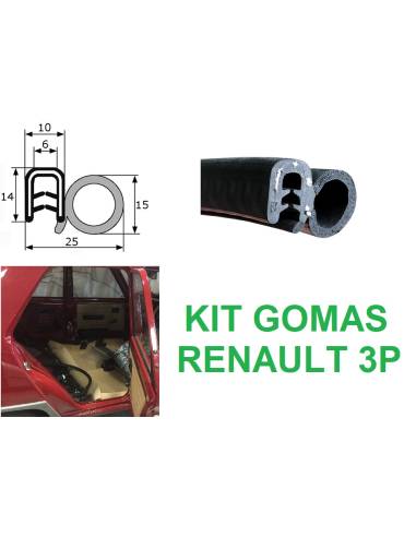 KIT Gomas de Puerta Renault R5 - 3P -...