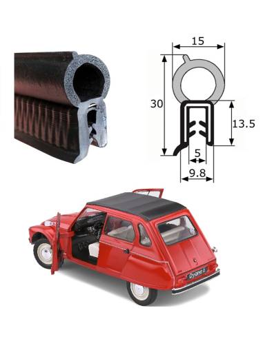 KIT Goma Maletero Citroën Dyane 6/6-400