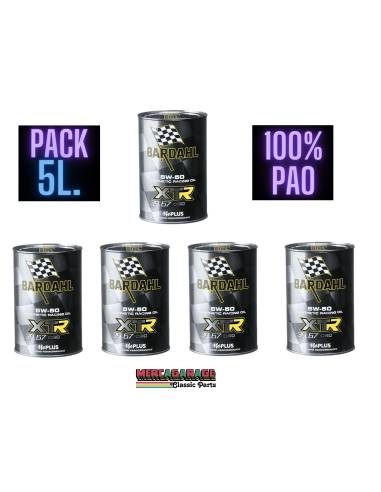PACK 5L. ACEITE PAO "SINTÉTICO" XTR...