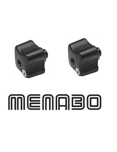 JUEGO DE 2 POMOS ANTIRROBO MENABO.