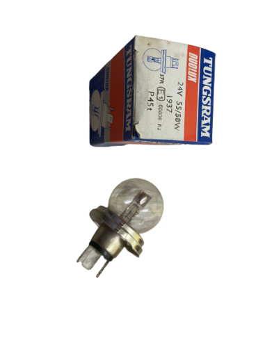 Bombilla TUNGSRAM  E1 24V 55/50WHalógena