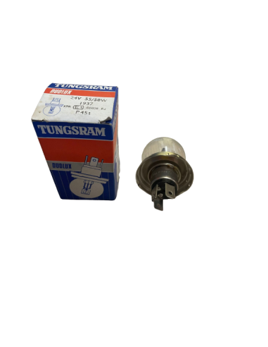 Bombilla TUNGSRAM  E1 24V 55/50WHalógena