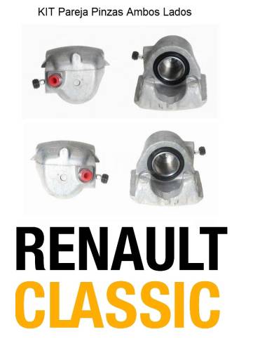 Pareja Pinzas Freno Renault 12, R5...