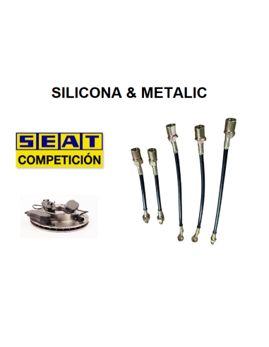 KIT Latiguillos Metálicos SEAT 124 /...