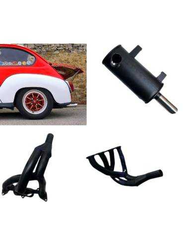 KIT Colector + Escape SEAT 600 en INOX
