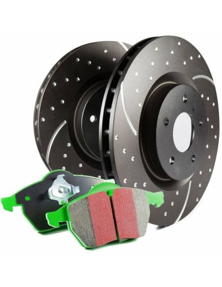 KIT Frenos deportivos GREENSTUFF SEAT 131 Eje delantero