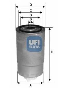 Filtro de Combustible para...