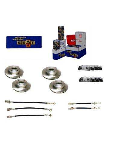 Súper KIT Frenos SEAT 124, 1430 y SPORT.