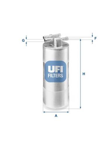 Filtro de Combustible para AUDI A6 II...
