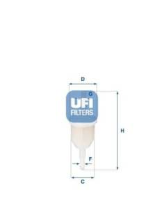 Filtro de Combustible para BMW 5 (E12) Versión 520/6 del año 09/77 -05/81