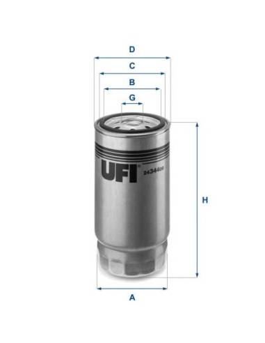 Filtro de Combustible para BMW 7...